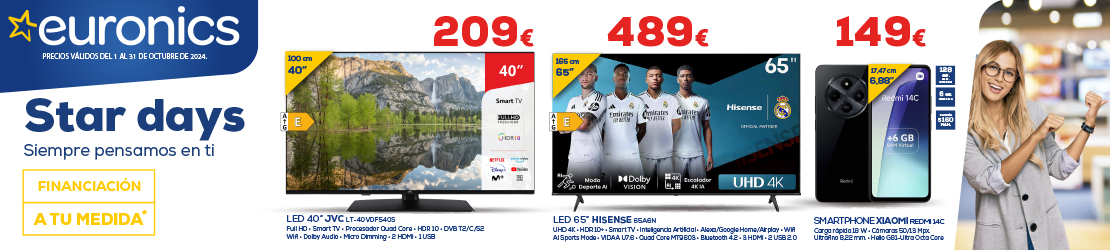 BANNNER VICOSA EURONICS STAR DAYS 2025-2