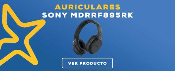 auriculares Sony MDRRF895RK