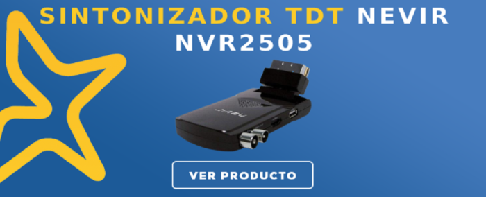 Sintonizador TDT Nevir NVR2505