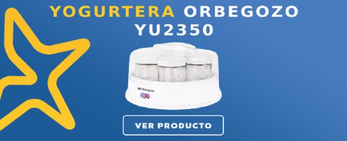 Yogurtera Orbegozo Yu2350 7 Tarros De Cristal