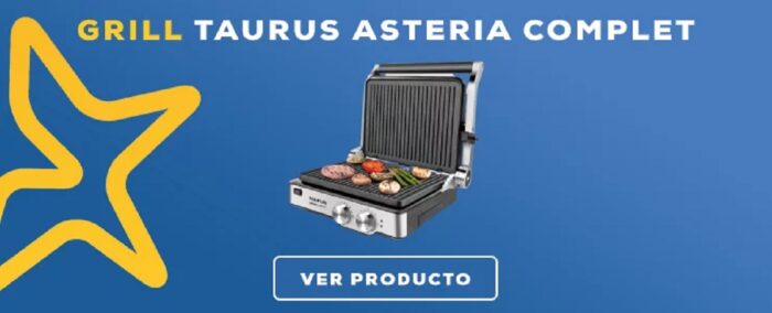 Buy Taurus Asteria Complet Grill 2000W